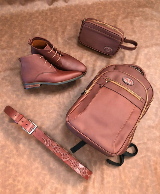 Morral Romeo en Cuero para Hombre