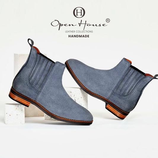 Monserrat Boot in Waxed Suede for Men