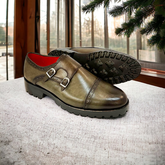 Oxford Monk Doble  Patina