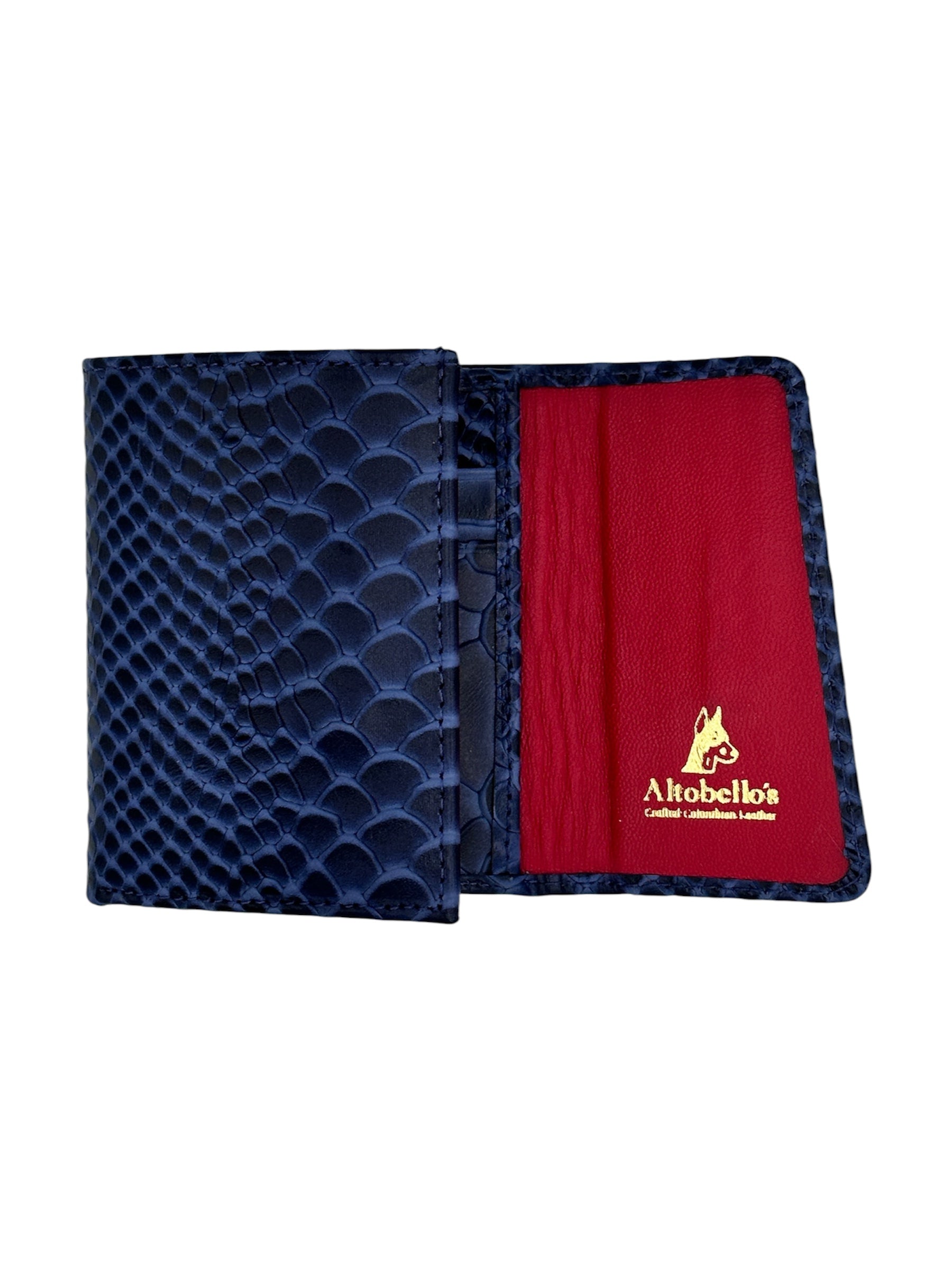 Billetera Piton Gran Reserva Azul