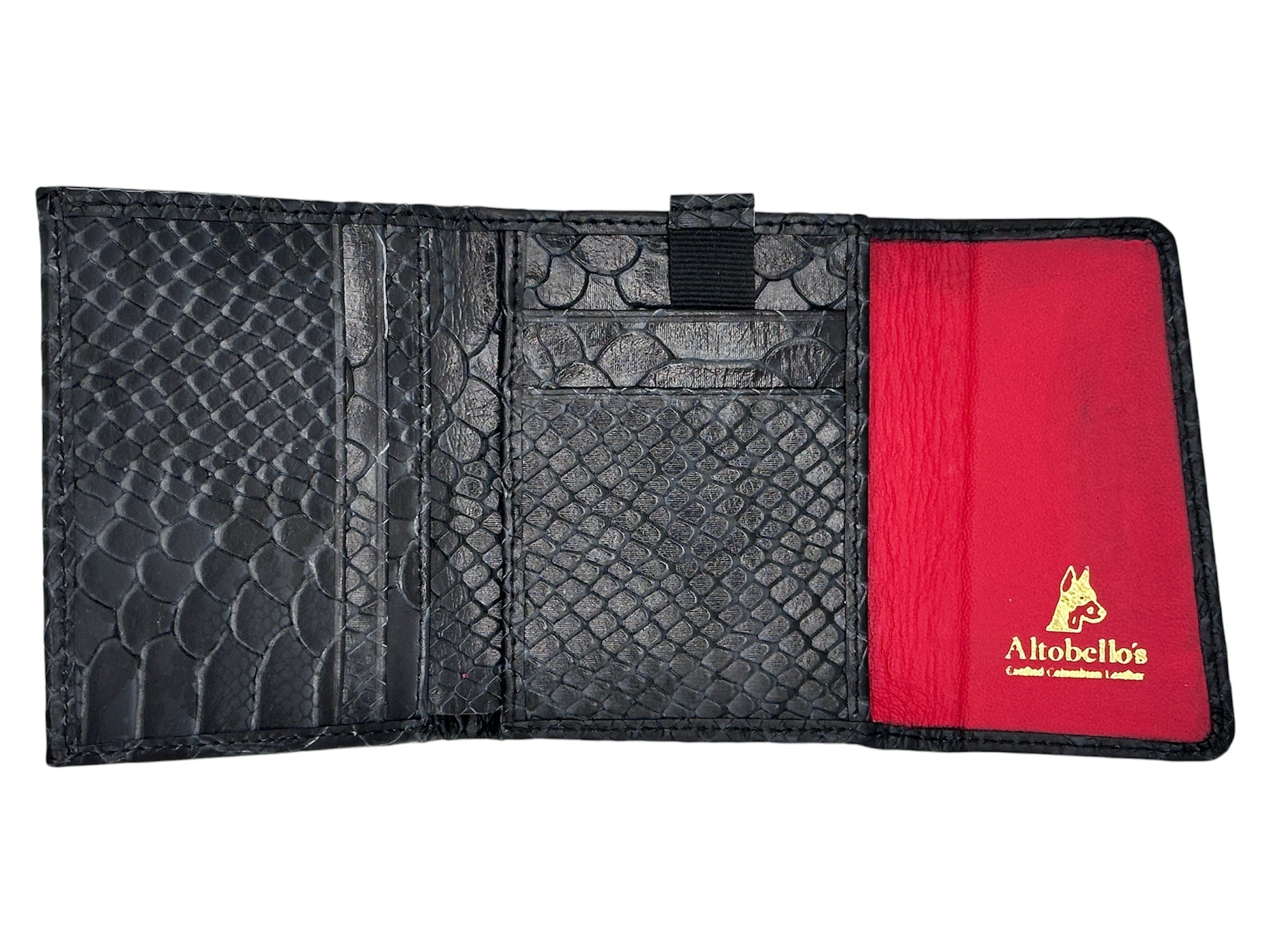 Billetera Piton Gran Reserva Negra