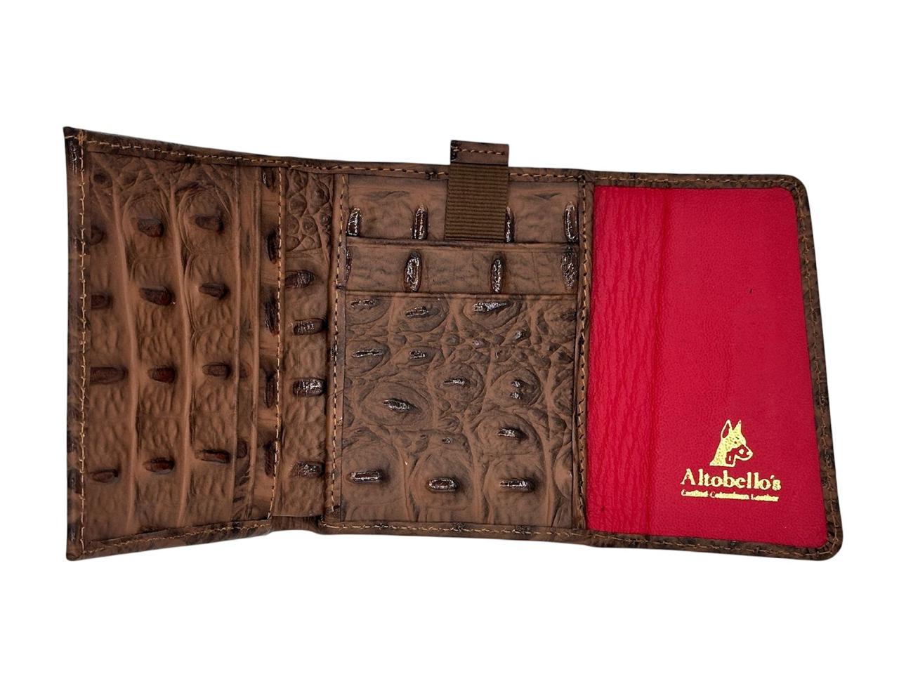 Gran Reserva Brown Crocodile Wallet