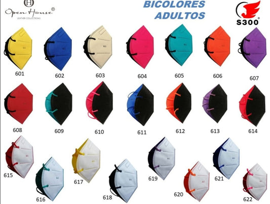 RESPIRADOR  4195  BICOLORES CAJA X 30 UNIDADES
