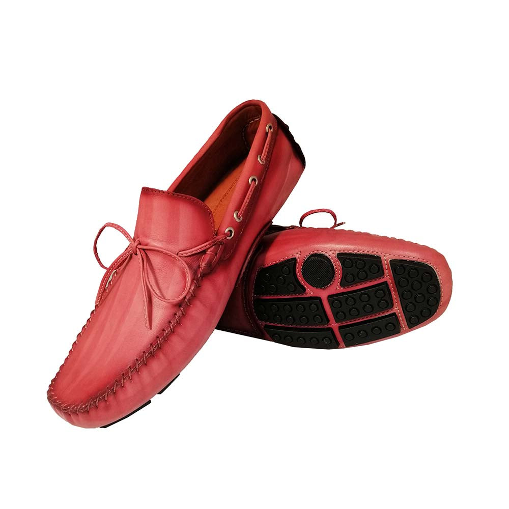 Poseidon Red Patina Leather Collections 
